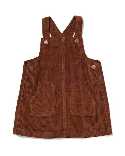 HEMA Baby overgooier meegroei corduroy donkerbruin, Kinderen en Baby's, Babykleding | Overige, Nieuw, Verzenden