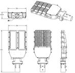 ATEX lantaarnpaal / lichtmast armatuur 100W 14000 Lumen Expl, Verzenden