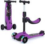 Kinderstep - 3 wielen - Kinder step meisje - LED Wielen - Ve, Verzenden, Zo goed als nieuw
