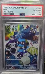 PSA - 2 Graded card - Pokémon - Riolu Art Rare PSA 10 &, Hobby en Vrije tijd, Verzamelkaartspellen | Pokémon, Nieuw