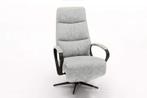 Relaxfauteuil Hitzum - relaxfauteuils - Zilver, Nieuw, Stof