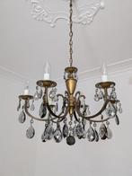 Plafondlamp - Messing - Donker kristal