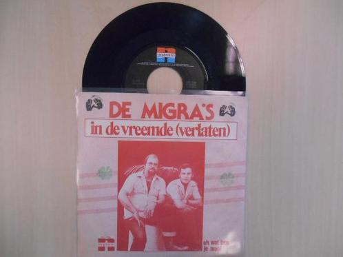 vinyl single 7 inch - De Migras - In De Vreemde (Verlaten), Cd's en Dvd's, Vinyl Singles, Zo goed als nieuw, Verzenden