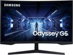 Samsung Odyssey Gaming Monitor G5 27 inch (C27G55TQBU) Zwart, Computers en Software, Monitoren, Verzenden, Zo goed als nieuw
