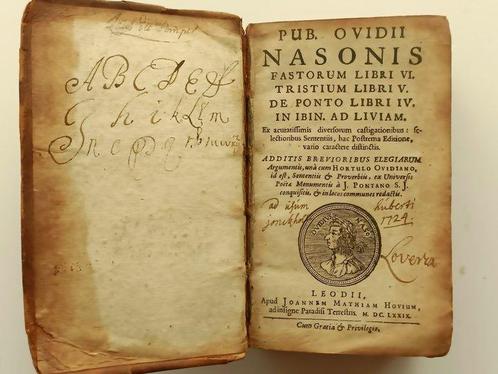 Publius Ovidius Naso ( Ovide en latin) - Fastorum Libri Vi., Antiek en Kunst, Antiek | Boeken en Bijbels