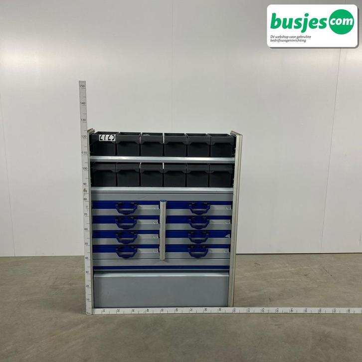 Sortimo alu bedrijfswagen inrichting 1000x420x1245mm (2725), Auto diversen, Overige Auto diversen, Ophalen of Verzenden