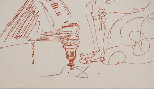 Salvador Dali (1904-1989) - Piano chevelure dans un désert, Antiek en Kunst, Antiek | Overige Antiek