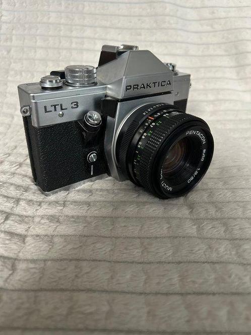 Pentacon Praktica LTL 3, Pentacon auto 1.8/50 Single lens, Audio, Tv en Foto, Fotocamera's Analoog