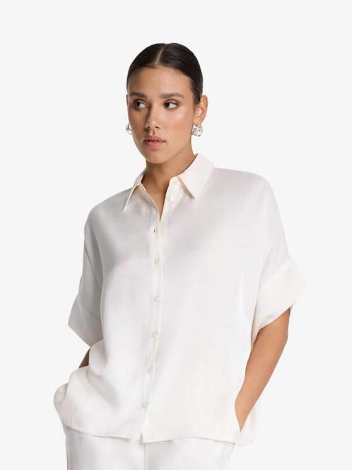-20% Alix The Label  Alix The Label Dames blouse shine boxy, Kleding | Dames, Blouses en Tunieken, Nieuw, Verzenden