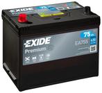 Exide Premium accu | EA755 | 12V 75Ah, Auto-onderdelen, Accu's en Toebehoren, Ophalen of Verzenden, Nieuw