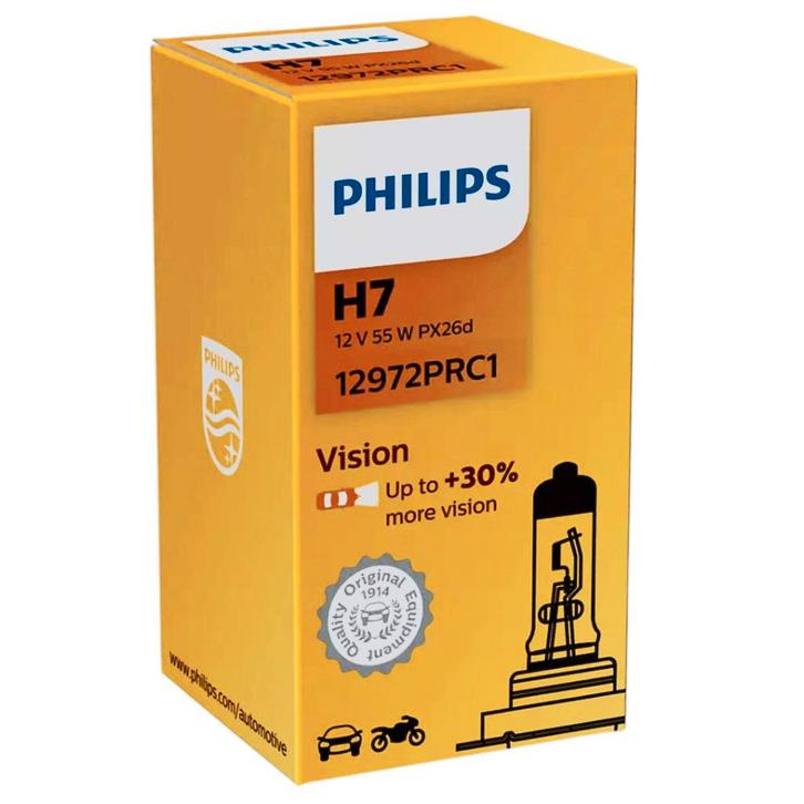 Philips H7 Vision 55W 12V 12972PRC1 Autolamp, Auto-onderdelen, Verlichting, Nieuw, Verzenden