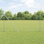 vidaXL Weidehekwerk Zilver 50 x 1.2 m Gegalvaniseerd staal, Verzenden, Nieuw, IJzer
