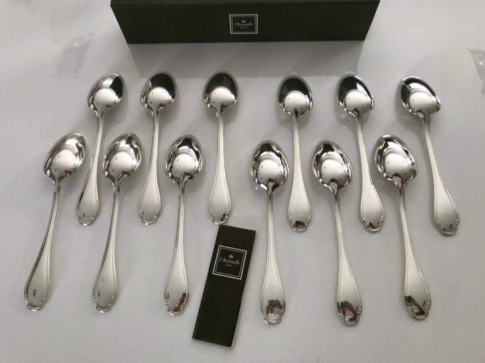 Christofle modèle Pompadour - Lepel - Set van 12, Antiek en Kunst, Antiek | Meubels | Tafels