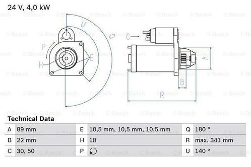 Startmotor / Starter, Auto-onderdelen, Motor en Toebehoren, Nieuw, Ophalen of Verzenden