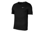 Nike - Dri-FIT Miler Running Top - Hardloopshirt Zwart - S, Nieuw