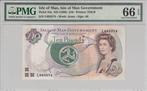 Isle Of Man P 44a 10 Pounds Nd1998 Pmg 66 Epq, Postzegels en Munten, Bankbiljetten | Europa | Niet-Eurobiljetten, Verzenden