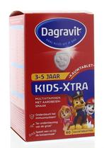 Dagravit Multi kids aardbei 3-5 jaar - 60 kauwtabletten, Verzenden, Nieuw