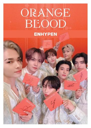 Posters - Poster Enhypen - Orange Blood