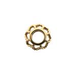 Pandora bedel; Goud; Wanderlust (Bedels, ALE, 585), Sieraden, Tassen en Uiterlijk, Bedels, Ophalen of Verzenden, Gebruikt, Goud