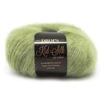 DROPS Kid-Silk Uni Colour - 18 appelgroen - Mohair Garen, Ophalen of Verzenden, Nieuw