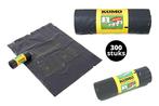 300 Komo Vuilniszakken - Trekband 60 liter, Verzenden