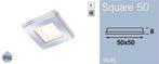Frilight Opbouwspot Square 50 Wit 4SMD, Caravans en Kamperen, Nieuw
