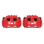 Power Stop 09-10 Dodge Ram 2500 Rear Red Calipers w/Brackets, Auto-onderdelen, Remmen en Aandrijving, Ophalen of Verzenden, Nieuw