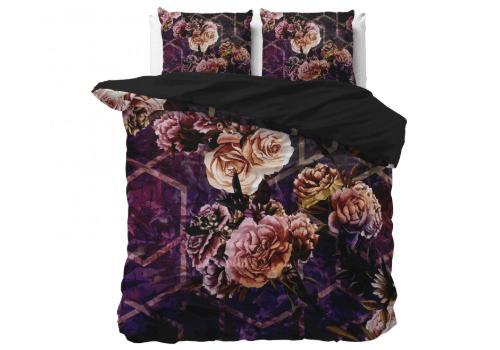 Sleeptime Essentials Marise Paars - 200 x 200/220 + 2 x kuss, Huis en Inrichting, Slaapkamer | Beddengoed