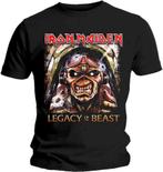shirts - Iron Maiden Legacy Aces T-shirt - Size XL Black, Verzamelen, Muziek, Artiesten en Beroemdheden, Zo goed als nieuw, Verzenden