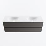 MONDIAZ VICA 150cm badmeubel onderkast Dark Grey 2 lades., Ophalen of Verzenden, Nieuw, Bad