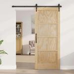 vidaXL Interne Deur ORKDAL 83x202x4 cm Massief Grenenhout, Doe-het-zelf en Verbouw, Deuren en Horren, Verzenden, Nieuw