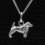 Zilveren Glen of imaal terrier ketting hanger - klein, Verzenden, Nieuw