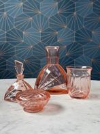 Art Deco Toiletset (3) - Brockwitz glasfabrik - Glas,