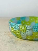 Murano - Kom - Bladgoud - Murrine Millefiori, Antiek en Kunst