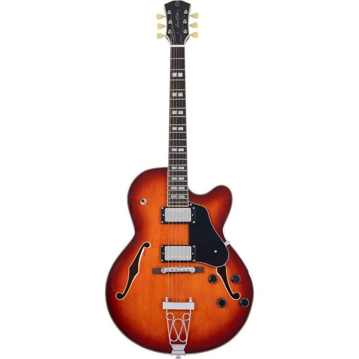 Sire Larry Carlton H7F Tobacco Burst semi-akoestische gitaar, Muziek en Instrumenten, Snaarinstrumenten | Gitaren | Elektrisch