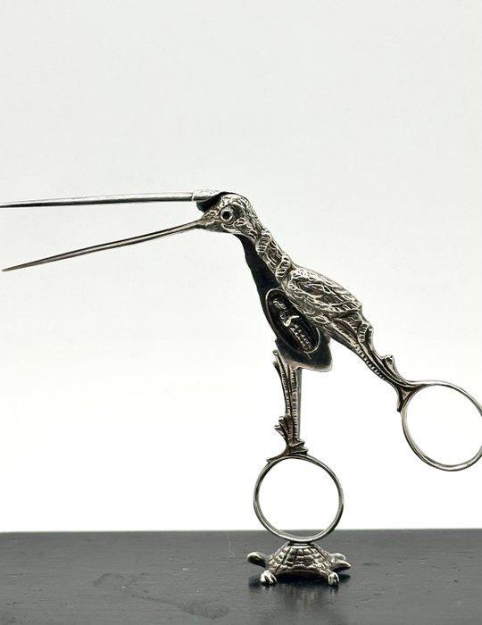 No reserve-Handgemaakte 19e eeuwse Hollands zilveren, Antiek en Kunst, Antiek | Goud en Zilver