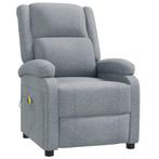 Lichtgrijze Massagestoel | Relax Fauteuil | OP = OP | 45%, Huis en Inrichting, Stoelen, Ophalen of Verzenden, Nieuw, Grijs