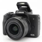 Digitale fotocamera  Canon EOS M50 mark II + 15-45mm IS STM, Verzenden, Gebruikt, Canon