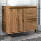 vidaXL Badkamerkast 65x33x60 cm bewerkt hout artisanaal, Verzenden, Nieuw