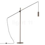Hell Polo Booglamp, taupe (Staande lampen, Binnenlampen), Huis en Inrichting, Lampen | Vloerlampen, Verzenden, Nieuw