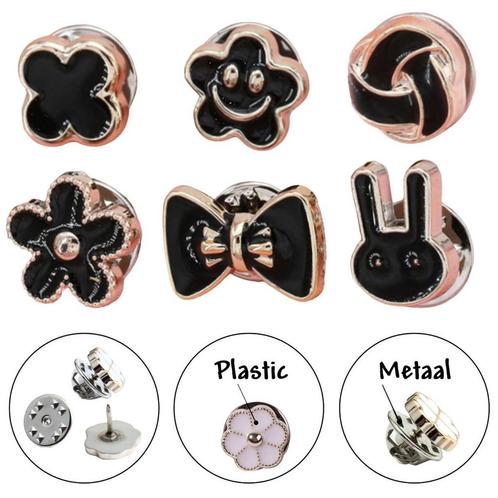 Fako Bijoux® - Pin Broche Mini - Steek Pin Knopen Set - 6, Sieraden, Tassen en Uiterlijk, Broches, Verzenden