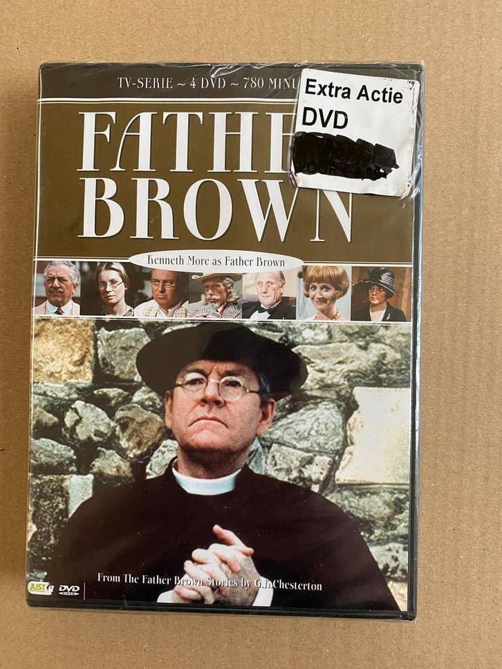 Father Brown Box - 13 Afleveringen - 780 minuten -1974 NIEUW, Cd's en Dvd's, Dvd's | Tv en Series, Nieuw in verpakking, Vanaf 16 jaar