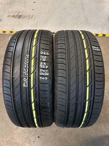 225/40/18 92Y BRIDGESTONE TURANZAT005 D20 6,7MM PROFIEL beschikbaar voor biedingen