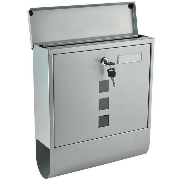 Brievenbus Wand Hangend - Maxozo Brify - Postbus Mailbox -, Tuin en Terras, Brievenbussen, Nieuw, Rvs, Ophalen of Verzenden