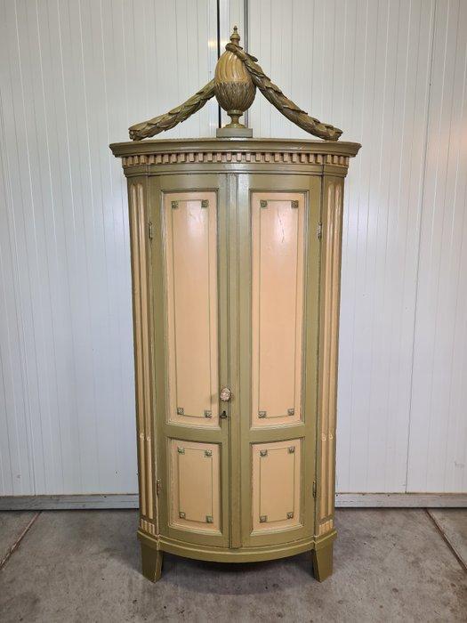 FREE SHIPPING - Hoekkast - Gepolychromeerd - Klein model &, Antiek en Kunst, Antiek | Overige Antiek