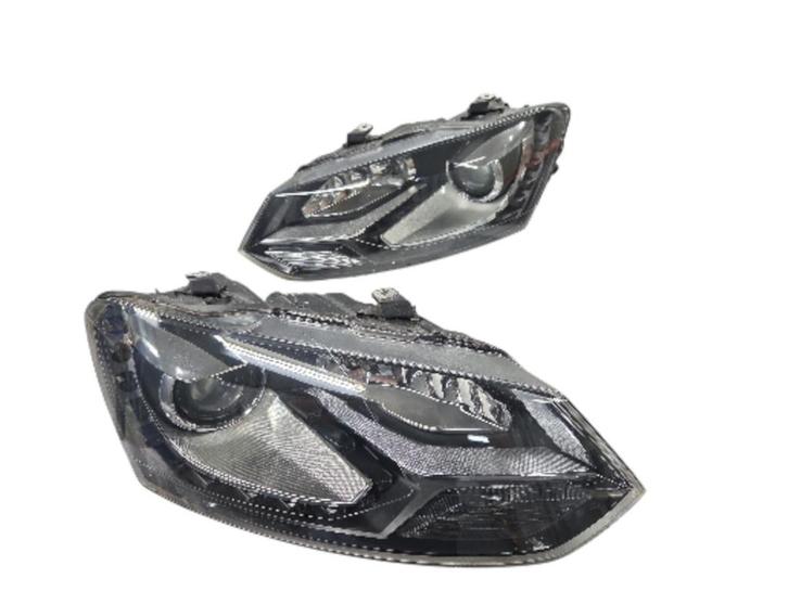 Koplampen Set LED Xenon Origineel Gebruikt Polo 6R 2009-2..., Auto-onderdelen, Verlichting, Gebruikt, Universele onderdelen, Ophalen of Verzenden