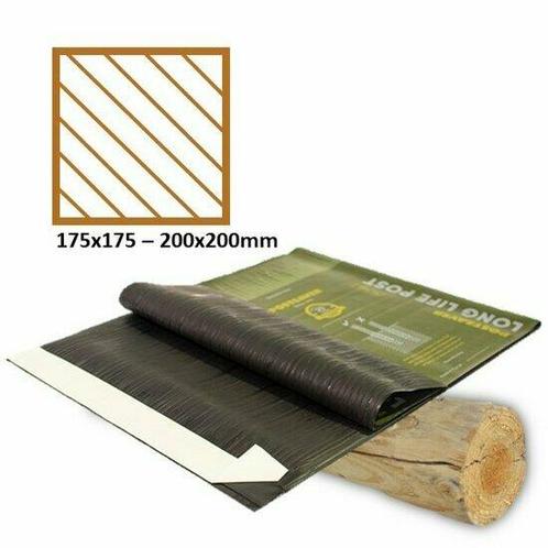 Postsaver 35cm hoog - Vierkante paal 175x175 - 200x200mm, Doe-het-zelf en Verbouw, Hout en Planken, Nieuw, Verzenden