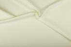 Beige stof kopen! Te koop per karton of rollen stof, ACTIE, Hobby en Vrije tijd, Stoffen en Lappen, 120 cm of meer, Wit, Ophalen of Verzenden