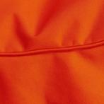 Luxe relax poef - oranje - wasbare polyester hoes, Huis en Inrichting, Zitzakken, Ophalen of Verzenden, Nieuw