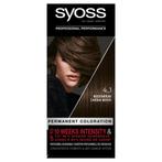 Syoss Salonplex 4-1 Middenbruin Permanente Haarkleuring, Nieuw, Verzenden